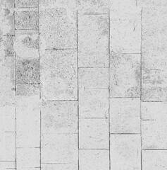 Fototapeta premium White grunge brick wall background