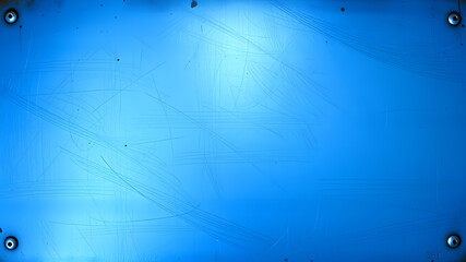 Blue Metal background or texture of brushed steel plate with reflections Iron plate and shiny.&nbsp;Generative AI