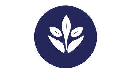 Fototapeta premium Charity logo icon on white background, Generative AI