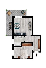 sketch plan floor plan top