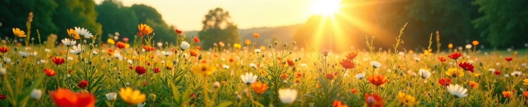 Ziesel auf einer wundersch?nen Wiese mit Blumen, Wiese, Freiheit, Sonne