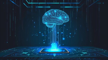Artificial Intelligence Network Concept for Technology and Innovation