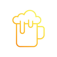 Beer icons set vector stock illustration