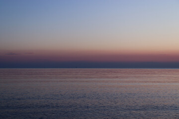 Obraz premium Beautiful sunset at sea. Vladivostok. Russky Island.