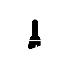 paintbrush icon isolated on transparent background
