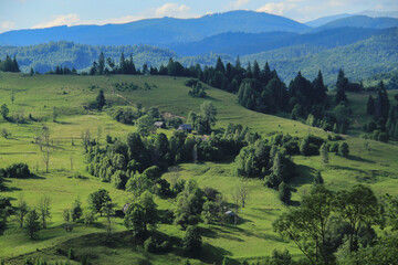 landscape in the mountains