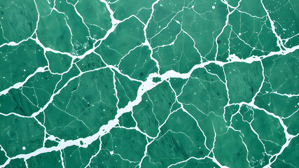 Green marble texture background, natural breccia marble tiles for ceramic wall and floor. Generative AI