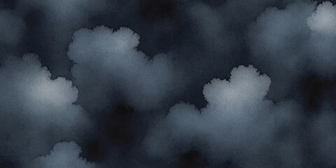 Naklejka premium The sky is dark and cloudy