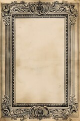 Obraz premium picture frame with ornate border