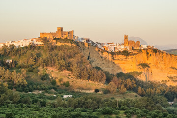 Arcos de la Frontera town at sunset in Andalucia, Spain © Mazur Travel