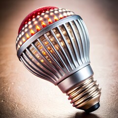 LED Bulb Electric Color Light - Energy-Efficient Vibrant Lighting