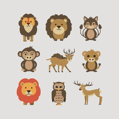 Animal vector, art, icon and graphic.