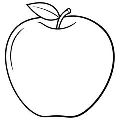 Apple art vector