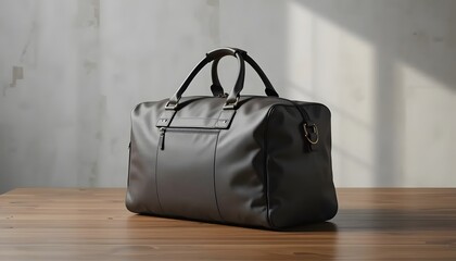 leather bag  Mockup