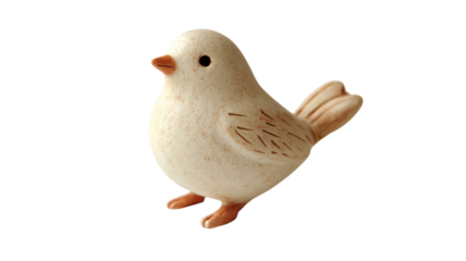 Aesthetic Small Ceramic Bird Figurine Perfect for Home Decor, Collectibles, and Gifts, Ideal for Nature Enthusiasts and Art Lovers.