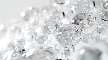 Shimmering gems and bubbles create an enchanting, sparkling comp