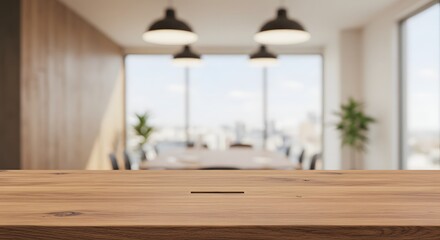 Fototapeta premium ia generated. modern office interior