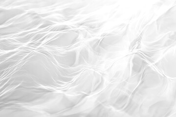 Obraz premium Abstract white wavy texture background.