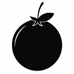 Jabuticaba Silhouette Vector Art