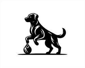 illustration of a dog