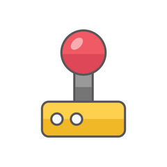 Joy Stick icon. Computer hardware icon design. vector graphic