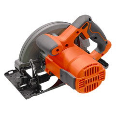 Hand-held electric circular saw © Sergey Skleznev