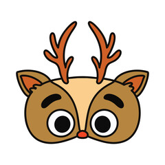 Colored Penguin Mask