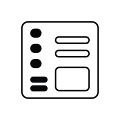 Obraz premium Motherboard icon. Computer hardware icon design. vector graphic