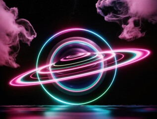 Obraz premium Cosmic Planet