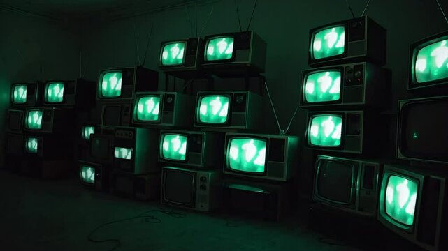 television stack with green screen tv analog,, old, retro, screen, set,, antique, broadcast, technology, tv, background, vintage, object, media, display, electronic, show, communication, style, home