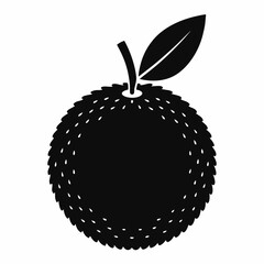 Vibrant Gac Fruit Vector Artwork