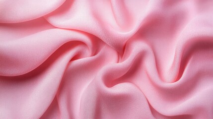 Obraz premium Gradient pastel pink fabric texture for background. Natural material.