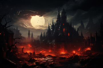 dark Middle Ages, pictures of hell,. 