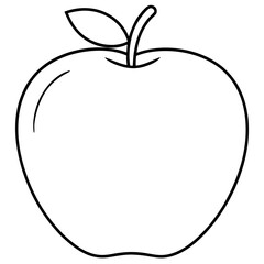 Apple art vector