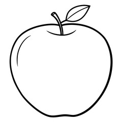 Apple art vector