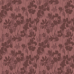 Print Floral Element Fabric Pattern