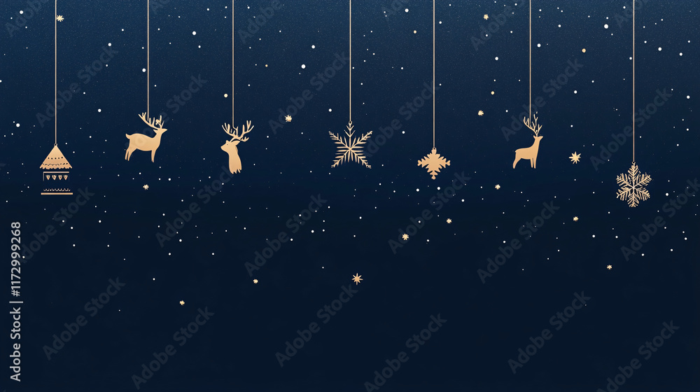 Poster A simple dark blue background with elegant minimalistic design, creating a sleek and sophisticated aesthetic, perfect for a wallpaper or clean backdrop.

