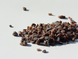 Zbliżenie na kryształki soli kamiennej