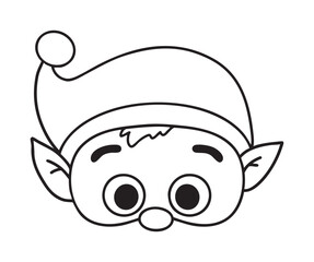 Coloring Mask Elf