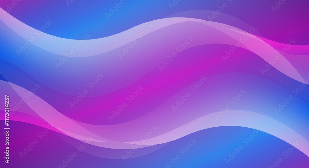 Aufkleber abastack background, blue ink swirling and spreading gracefully in clear water creating abstract sha