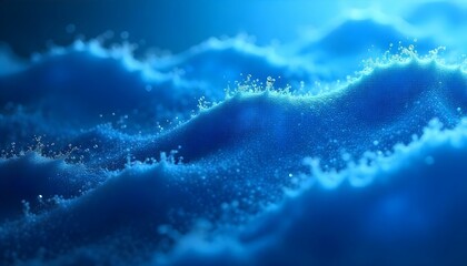 BLUE WITH WAVE TEXTURE 