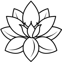 Blossom Charm line art art vector
