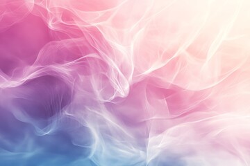 Fototapeta premium Digital artwork of a mesmerizing blend of soft pastel hues and intricate linework, creating an ethereal, dreamlike scene, minimal background with copy space