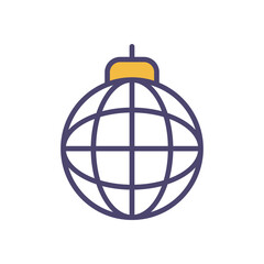 Disco Ball icon. Event icon design. vector graphic