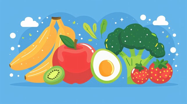 World Food Day Banner: Graphic Element for Website