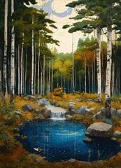 autumn in the forest