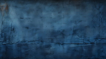 Fototapeta premium Digital retro dark blue textured graphics poster background