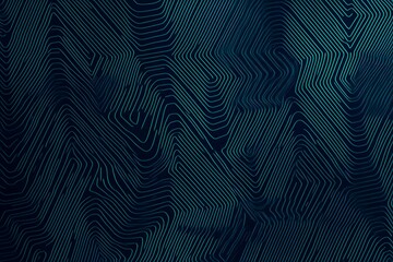 Abstract close-up of a glowing blue digital circuit board, showcasing intricate connections and technological design on a black background.
