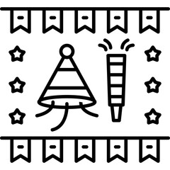 Party Ornament Icon