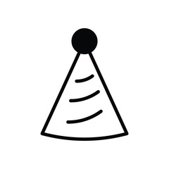 Party Hat icon. Event icon design. vector graphic
